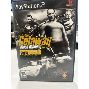 The Getaway Black‎ Monday PS2 Game Playstation 2 Action Adventure Crime (538)